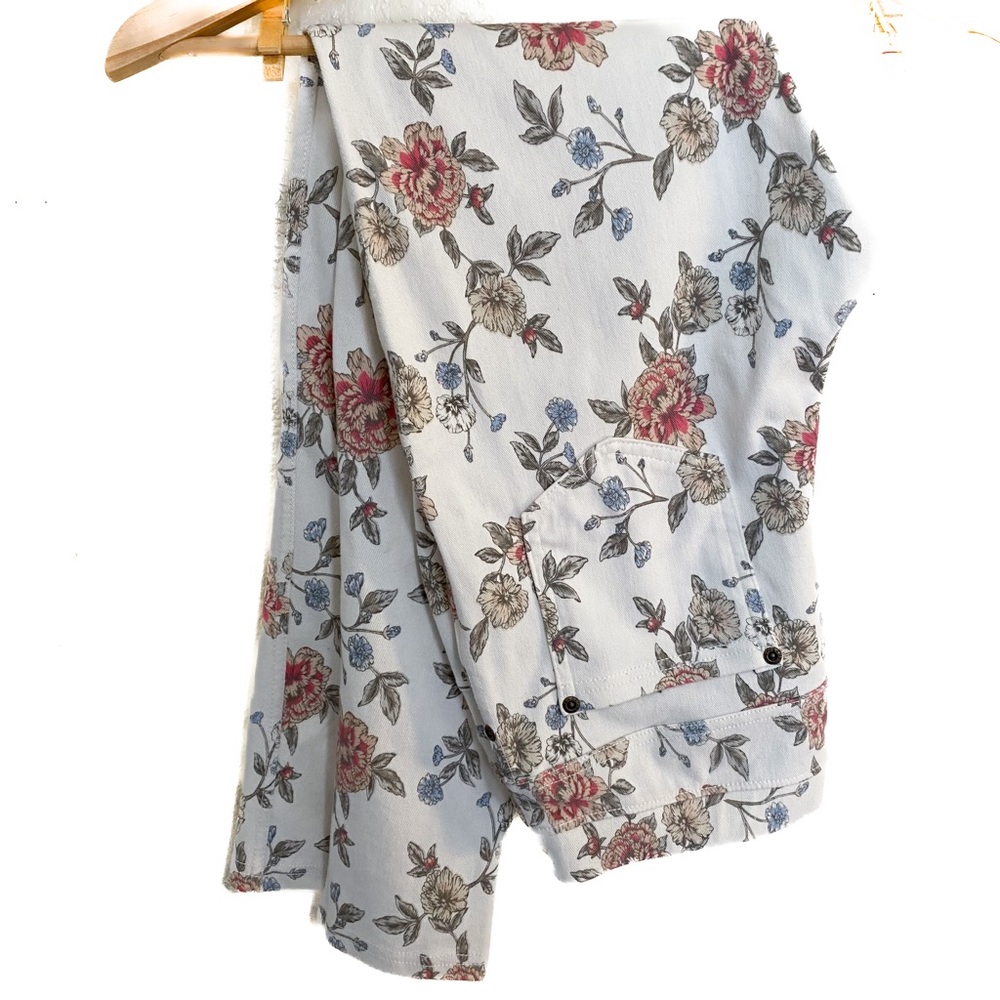 Floral Printed Skinny Jegging